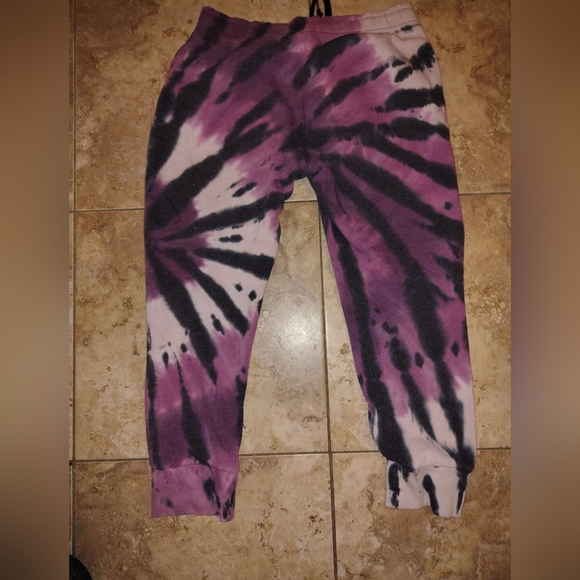 Newly Listed Mint Victoria's Secret Pink Tye Die Joggers Mint - Picture 3 of 12